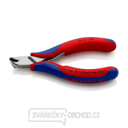 Čelní štípací kleště pro elektroniku 120 mm Knipex 64 32 120 - leštěná hlava, vícesložkové návleky Čelní štípací kleště pro elektroniku 120 mm Knipex 64 32 120 - leštěná hlava, vícesložkové návleky gallery main image