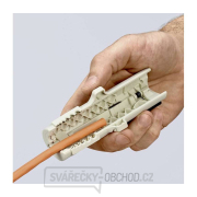 Odizolovací nástroj 125 mm na datové kabely Knipex 16 65 125 SB náhled