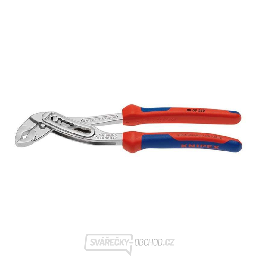Instalatérské kleště Alligator 300 mm KNIPEX 88 05 300 - chromováno, vícesložkové návleky