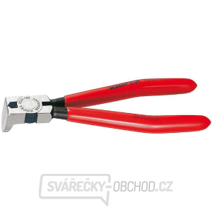 Boční štípací kleště na plasty v úhlu 85° 160 mm KNIPEX 72 21 160 - leštěná hlava, plastové návleky gallery main image