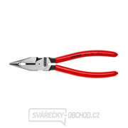 Kombinované úzké ploché kleště 185 mm Knipex 08 21 185 SB Náhled