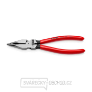 Kombinované úzké ploché kleště 185 mm Knipex 08 21 185 SB Kombinované úzké ploché kleště 185 mm Knipex 08 21 185 SB gallery main image