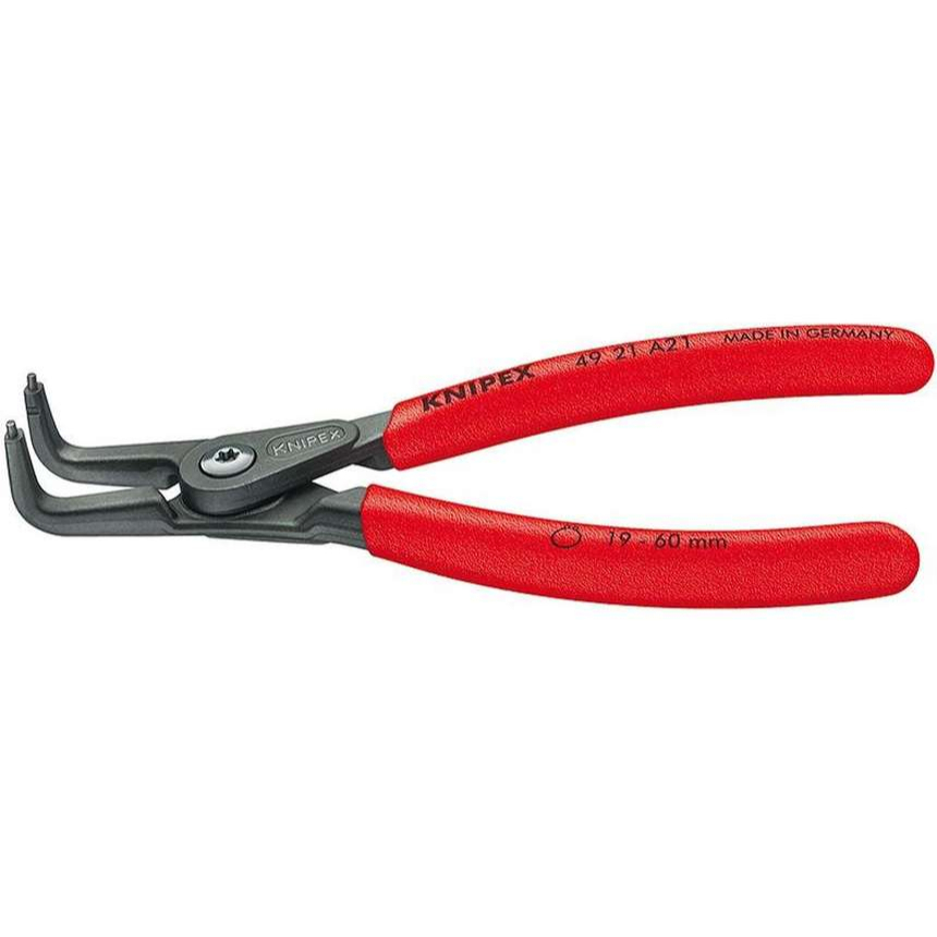 Precizní kleště na pojistné kroužky 305 mm, vnější zahnuté. Knipex - 49 21 A41 - DIN 5254 B