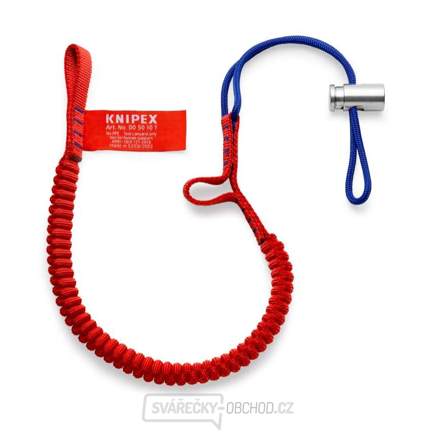 Záchytná (zajišťovací) šňůra Knipex 00 50 10 T BK