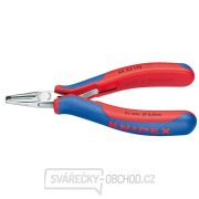 Čelní štípací kleště pro elektroniku 115 mm KNIPEX 64 22 115 - leštěná hlava, vícesložkové návleky gallery main image
