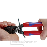 Kompaktní kleště na čepy CoBolt 200 mm KNIPEX 71 02 200 - leštěná hlava, vícesložkové návleky Kompaktní kleště na čepy CoBolt 200 mm KNIPEX 71 02 200 - leštěná hlava, vícesložkové návleky náhled