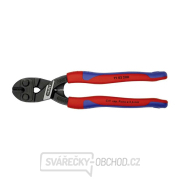 Kompaktní kleště na čepy CoBolt 200 mm KNIPEX 71 02 200 - leštěná hlava, vícesložkové návleky gallery main image