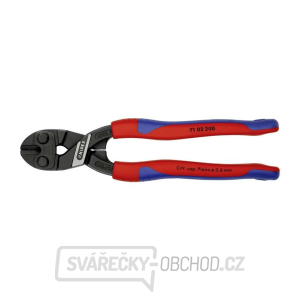 Kompaktní kleště na čepy CoBolt 200 mm KNIPEX 71 02 200 - leštěná hlava, vícesložkové návleky Kompaktní kleště na čepy CoBolt 200 mm KNIPEX 71 02 200 - leštěná hlava, vícesložkové návleky gallery main image