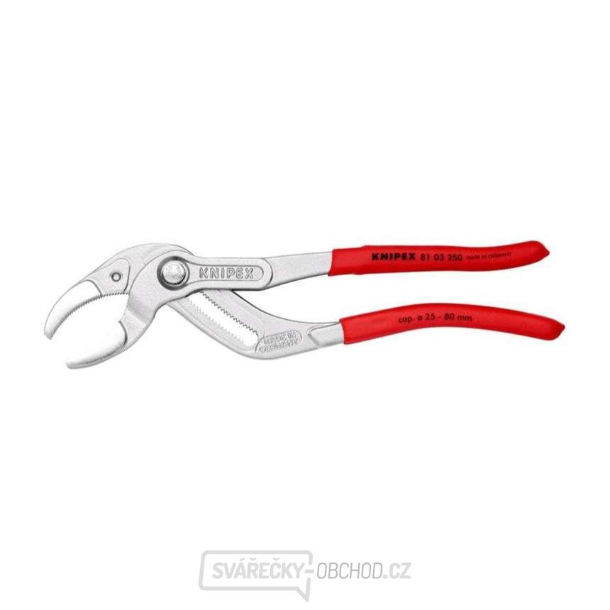 Kleště na sifony a konektory 250 mm Knipex 81 03 250