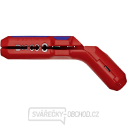 Univerzální odizolovací nástroj KNIPEX ErgoStrip 16 95 01 SB pro praváky Náhled