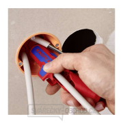 Univerzální odizolovací nástroj KNIPEX ErgoStrip 16 95 01 SB pro praváky náhled