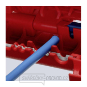 Univerzální odizolovací nástroj KNIPEX ErgoStrip 16 95 01 SB pro praváky náhled