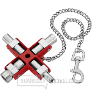 Univerzální klíč na rozvodové skříně Knipex 00 11 06 Univerzální klíč na rozvodové skříně Knipex 00 11 06 gallery main image