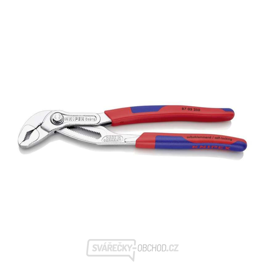 Kleště na trubky 250 mm KNIPEX 87 05 250  Cobra DIN ISO 8976