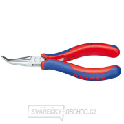 Montážní kleště pro elektroniku 145 mm KNIPEX 35 82 145 - leštěná hlava, vícesložkové návleky gallery main image