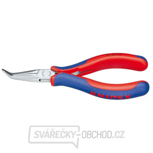 Montážní kleště pro elektroniku 145 mm KNIPEX 35 82 145 - leštěná hlava, vícesložkové návleky gallery main image