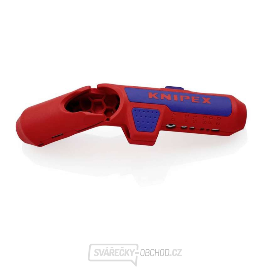 Univerzální odizolovací nástroj Knipex ErgoStrip 16 95 02 SB pro leváky