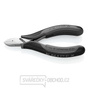 Boční štípací kleště pro elektroniku 115 mm KNIPEX 77 02 115 ESD - leštěná hlava, vícesložkové návleky gallery main image