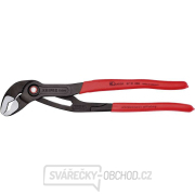 Kleště instalatérské KNIPEX Cobra® QuickSet 87 21 300, 300 mm - leštěná hlava, protiskluzová rukojeť, černěné Kleště instalatérské KNIPEX Cobra® QuickSet 87 21 300, 300 mm - leštěná hlava, protiskluzová rukojeť, černěné gallery main image