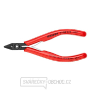 Boční štípací kleště pro elektroniku 125 mm KNIPEX 75 02 125 - leštěná hlava, vícesložkové návleky gallery main image