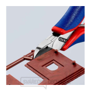 Boční štípací kleště pro elektroniku 115 mm KNIPEX 77 22 115 - leštěná hlava, vícesložkové návleky náhled