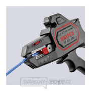 Samonastavitelné kleště pro odizolování 180 mm. KNIPEX 12 62 180 - leštěná hlava, vícesložkové návleky Samonastavitelné kleště pro odizolování 180 mm. KNIPEX 12 62 180 - leštěná hlava, vícesložkové návleky náhled