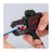 Samonastavitelné kleště pro odizolování 180 mm. KNIPEX 12 62 180 - leštěná hlava, vícesložkové návleky Samonastavitelné kleště pro odizolování 180 mm. KNIPEX 12 62 180 - leštěná hlava, vícesložkové návleky náhled