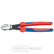 Silové boční štípací kleště 250 mm KNIPEX 74 02 250 - leštěná hlava, vícesložkové návleky gallery main image