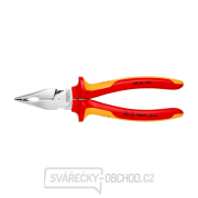 Kombinované úzké ploché kleště 185 mm VDE Knipex 08 26 185 gallery main image