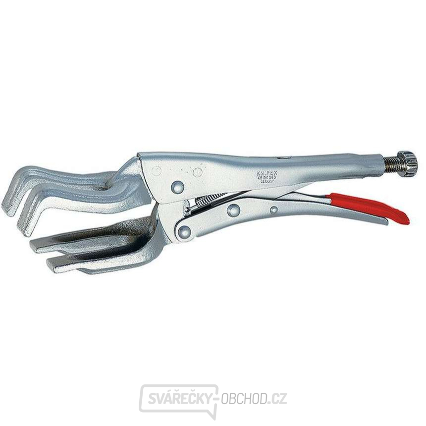 Samosvorné kleště pro svařování 280 mm KNIPEX 42 24 280 - chromováno Samosvorné kleště pro svařování 280 mm KNIPEX 42 24 280 - chromováno gallery main image