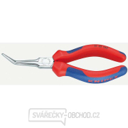 Půlkulaté jehlové kleště pro uchopení 160 mm KNIPEX 31 25 160 - leštěná hlava, plastové návleky gallery main image