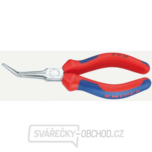 Půlkulaté jehlové kleště pro uchopení 160 mm KNIPEX 31 25 160 - leštěná hlava, plastové návleky Půlkulaté jehlové kleště pro uchopení 160 mm KNIPEX 31 25 160 - leštěná hlava, plastové návleky gallery main image