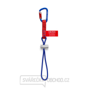 Upevňovací smyčka s karabinou Knipex 00 50 13 T BK Náhled
