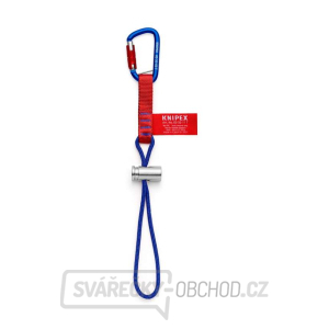Upevňovací smyčka s karabinou Knipex 00 50 13 T BK Upevňovací smyčka s karabinou Knipex 00 50 13 T BK gallery main image