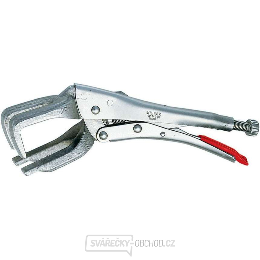 Samosvorné kleště pro svařování 280 mm KNIPEX 42 14 280 - chromováno Samosvorné kleště pro svařování 280 mm KNIPEX 42 14 280 - chromováno gallery main image