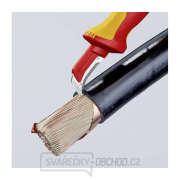 Nůž na pláště izolovaný 1000V VDE, 155 mm Knipex 98 55 náhled