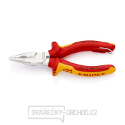 Úzké kombinované kleště 145 mm s připevňovacím okem Knipex 08 26 145 T VDE Náhled