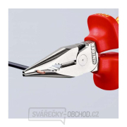 Úzké kombinované kleště 145 mm s připevňovacím okem Knipex 08 26 145 T VDE Náhled