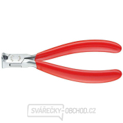 Čelní štípací kleště pro elektroniku 115 mm KNIPEX 64 01 115 - leštěná hlava, plastové návleky gallery main image