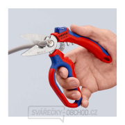 Úhlové elektrikářské nůžky 160 mm Knipex 95 05 20 SB náhled