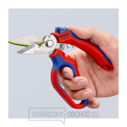 Úhlové elektrikářské nůžky 160 mm Knipex 95 05 20 SB náhled