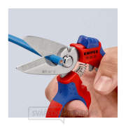 Úhlové elektrikářské nůžky 160 mm Knipex 95 05 20 SB náhled