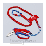 Úhlové elektrikářské nůžky 160 mm Knipex 95 05 20 SB náhled