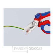 Úhlové elektrikářské nůžky 160 mm Knipex 95 05 20 SB náhled