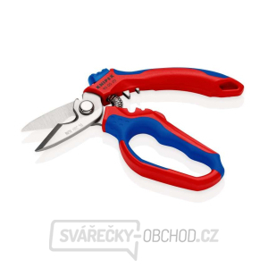 Úhlové elektrikářské nůžky 160 mm Knipex 95 05 20 SB Úhlové elektrikářské nůžky 160 mm Knipex 95 05 20 SB gallery main image