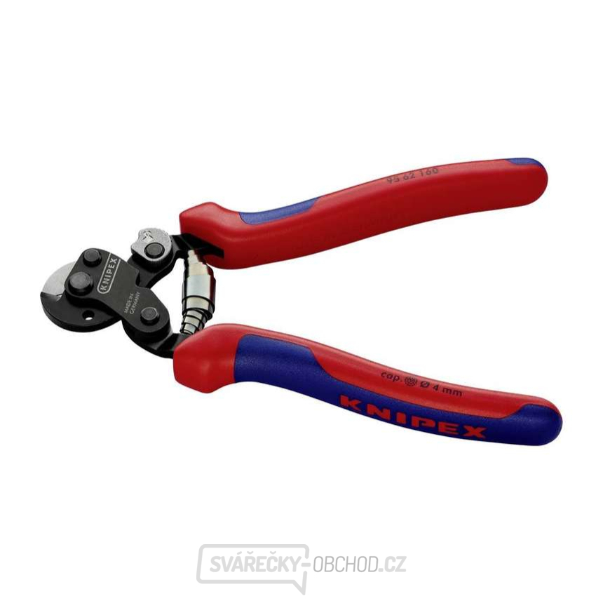 Nůžky na drátěná lanka Knipex 95 62 160 (do 4 mm)