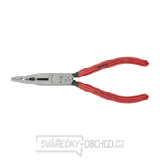 Elektrikářské kleště 160 mm pro uchopení, odizolování a stříhání. KNIPEX 13 01 160 - leštěno, plastové návleky Elektrikářské kleště 160 mm pro uchopení, odizolování a stříhání. KNIPEX 13 01 160 - leštěno, plastové návleky gallery main image