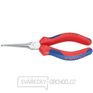 Půlkulaté jehlové kleště pro uchopení 160 mm KNIPEX 31 15 160 - chromováno, vícesložkové návleky Půlkulaté jehlové kleště pro uchopení 160 mm KNIPEX 31 15 160 - chromováno, vícesložkové návleky gallery main image