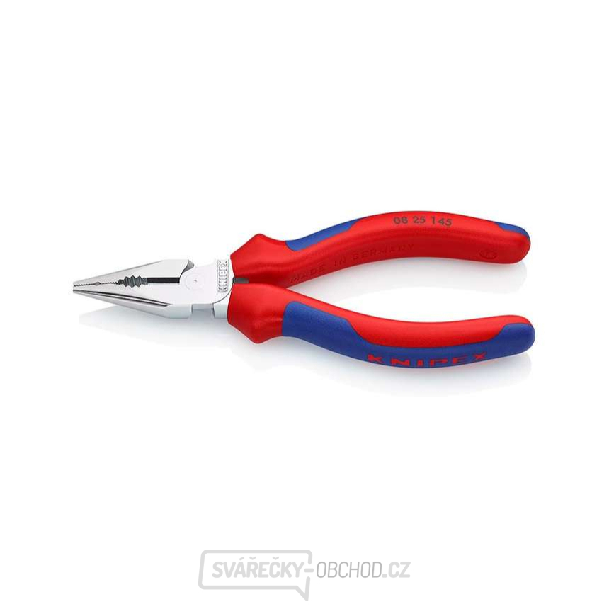 Kombinované úzké ploché kleště 145 mm Knipex 08 25 145 SB