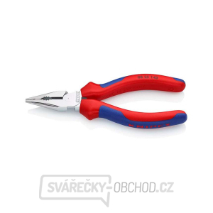 Kombinované úzké ploché kleště 145 mm Knipex 08 25 145 SB gallery main image